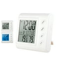 thumbnail image 3 of FRCOLOR Digital Hygrometer Thermometer Temperature Humidity Monitor High Precision Meter (White), 3 of 8