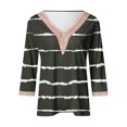 thumbnail image 4 of gakvbuo Summer Tops For Women 2025 Trendy Short Sleeve Sexy Lace Trim V Neck Blouses For Women Tops Dressy Casual Spring Pullover Shirts, 4 of 5