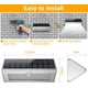 thumbnail image 5 of Foco solar para exteriores IP65, impermeable, 4500 mAh, inalámbrico, 46 LED, para jardín [Clase energética A++], 5 of 5