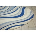 thumbnail image 4 of Nourison Somerset Ivory Blue Area Rug ST81 5'6" x 5'6", 4 of 6