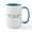 White/Blue Inside, variant on CafePress - Has First Dibs On Leftovers Large Mug - 15 oz Ceramic Large White Novelty Mug