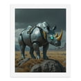 thumbnail image 5 of Paint By Numbers Kit for Adults Beginner - Futuristic Robot Rhino Landscape DIY Canvas Painting Kits for Adults, Frameless Paint By Number for Adults for Home Wall Decor 16x20 Inch, 5 of 7