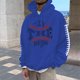 thumbnail image 1 of WILLBEST Sudadera con Capucha para Hombre con Estampado De Fútbol, Informal, Holgada, para Uso Diario, Cómoda y Cálida XXGrande, 1 of 3