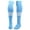Columbia Blue/White, variant on TCK Dugout Over-the-Knee Performance Socks - Black/White, Small