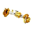 thumbnail image 1 of Pieza de actualización del eje del coche RC Accesorio RC fácil de instalar Pieza del coche RC para 1/10 RC Crawler Modificación de accesorios DIY Eje delantero dorado, 1 of 8