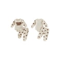 thumbnail image 2 of Loicainy Infant Baby Boy Football Outfits 3 6 12 18 Months Long Sleeve Letter Embroidery Romper Pants Clothes Set, 2 of 8