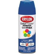 Krylon Colormaster Spray Paint, 12 oz, Gloss Finish, True Blue