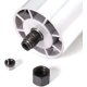 thumbnail image 3 of Portabrocas de broca de enrutador de 8 piezas, adaptador de abrazadera para máquina de corte de grabado + 2 tuercas para enrutador eléctrico de máquina de corte de grabado, 3 of 5