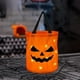 thumbnail image 4 of Bolsa de dulces LED para Halloween | Bolsa luminosa con forma de calabaza para pedir dulces | Recipiente de tela reutilizable para dulces infantiles, 4 of 6