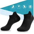 thumbnail image 2 of 6 Pack Ankle Athletic Running Socks Cushioned Breathable Low Cut Sports Socks, 2 of 6