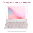 thumbnail image 4 of Funda de teclado AHYWTAN para iPad 9/8/7th Gen 10.2 pulgadas con teclado, 4 of 7