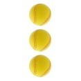 thumbnail image 2 of Guardoinrt Practice Baseball Training Ball Sport Team Softball Game Elastic Match Yellow 7.5cm 3Set, 2 of 6