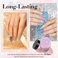 thumbnail image 3 of Kit de inicio para uñas Dip Nails, AZUREBEAUTY, plateado, rosa y azul, 3 of 8