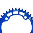 thumbnail image 2 of Plato para multiplicacion redonda de bicicleta de montaña 36D 104BCD azul Sulane, 2 of 3