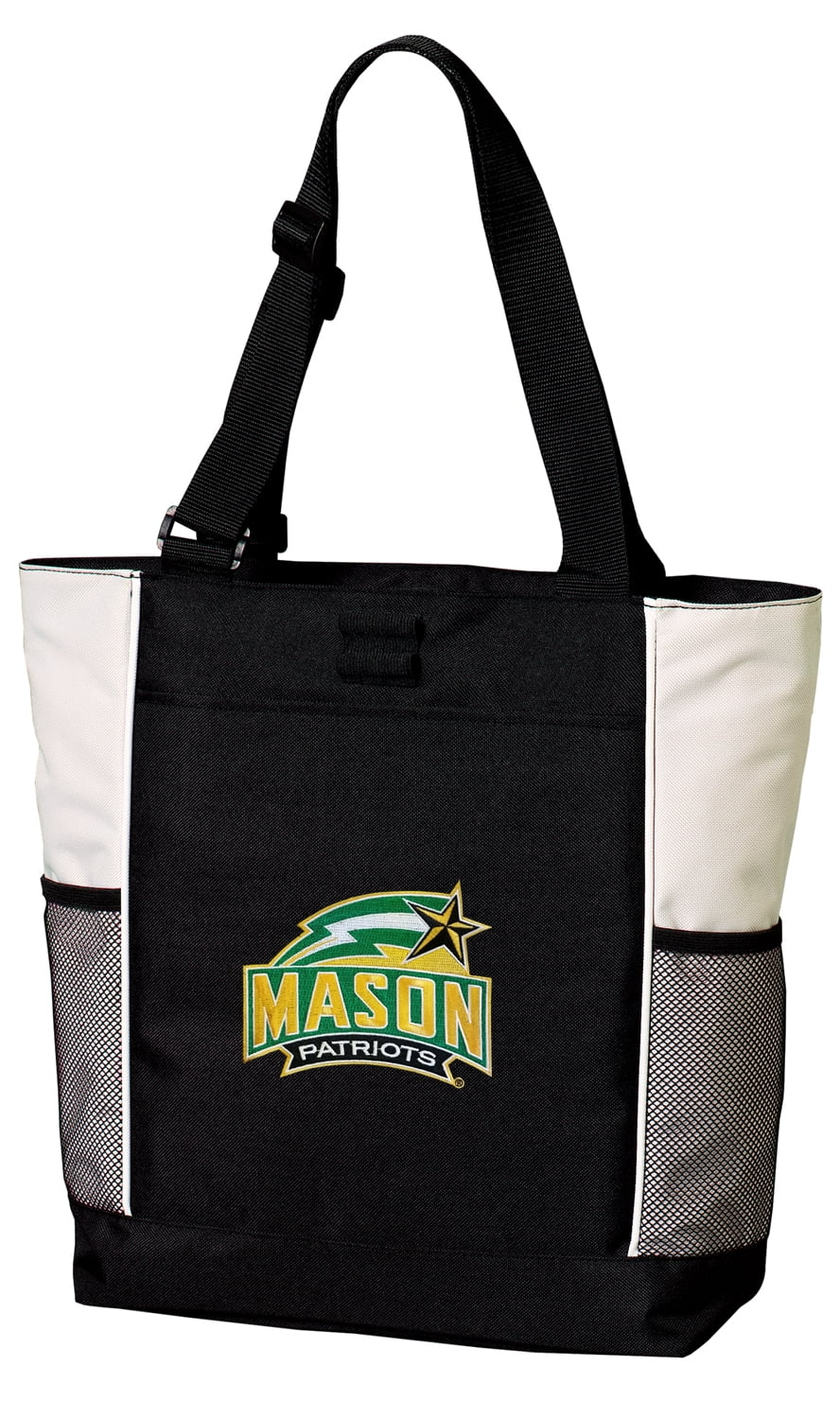 Broad Bay Jumbo GMU Tote Bag or Large Canvas George Mason University Shopping Bag