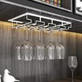thumbnail image 3 of Hilitand Hanging Shelf, Elegant Durable Wine Cup Rack, For Living Room Kitchen, 3 of 8