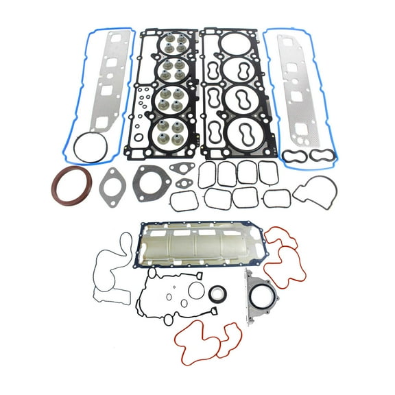 DNJ FGK1160 Full Gasket Set Fits Cars & Trucks 2003-2006 Dodge Ram 1500 Ram 2500 Ram 3500 Durango 5.7L V8 OHV 345cu Naturally Aspirated