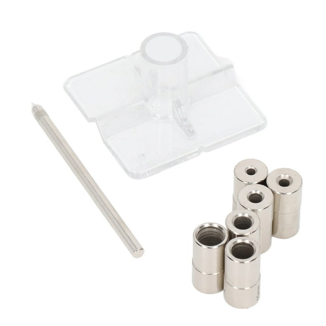Centering Drill Guide Kit, Drill Bushing Set Accurate for Woodworking