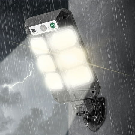 

Clearance Human Solar Street Light LED Cob Remote Control Road Lighting Fixed installation Courtyard