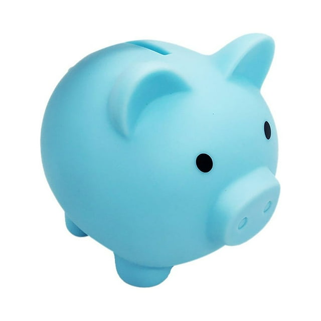 Cute Pig Bank Plastic Pig Money Bank for Boys Girls
