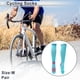 thumbnail image 2 of Calcetines de ciclismo Unique Bargains antideslizantes para exteriores, color azul cielo y púrpura, tamaño M, neutros y universales, 1 par, combinación de colores, lunares, 2 of 6