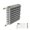 Silver, variant on Fanoery Vehicle Conditioning Condenser Aluminum Center Two Layer Refrigerating For Different Models