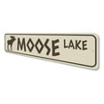 thumbnail image 4 of Moose Lake Novelty Decor, Metal Wall Sign - 4x18 Inches, 4 of 4