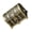 Bronze, variant on Fashionable Enamel Painted Sturdy Alloy Jewelry Storage Case with Spacious Storage for Home Accessories Decoration