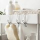 thumbnail image 4 of Estante de almacenamiento con Clip de gancho, soporte multiusos de acero inoxidable para cocina y baño, 8 Uds., 4 of 5