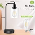 thumbnail image 3 of Set of 2 Table Lamps,Dimmable with USB Ports,Bulbs Included, 3 of 6