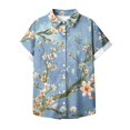 thumbnail image 5 of Mujeres Pantalones Cortos Impresos Blusas de Manga Corta Y Top Regular, Vestido de Moda de Verano Casual para Mujeres, 5 of 5