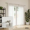 thumbnail image 4 of Umbra Cappa Expandable Single Curtain Rod 36-66", 4 of 9