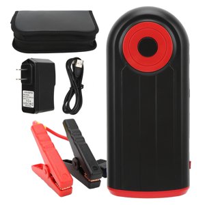 12000mAh Car Jump Starter QC3.0 Fast Charging 9 Protections for 12V Gasoline Vehicles Within 5.0L 100‑240V US Plug
