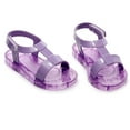 thumbnail image 6 of IUJSOY Toddler Girls Boys Jelly Shoes Beach Water Shoes for Kids Open Toe Slingback Flats Shoes, 6 of 9