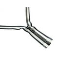 thumbnail image 2 of Reflective Separating Zipper YKK #5 - Black - Reflective Both Day and Night (1 Zipper/Pack) (22" Inches), 2 of 2