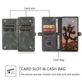 thumbnail image 4 of Samsung S23 S22 S21 S20 S10 S9 S8 Plus Ultra Fe Note20 Note10 Note9 Note8 Plus Ultra Case, Card Slot Holder Cash Pocket PU Leather Sleeve Magnetic Clo Cheap and fine, 4 of 5