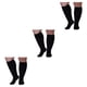 thumbnail image 3 of Calcetines de compresión Sonducket 2 pares pantorrilla ancha hasta la rodilla, 3 of 6