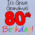 thumbnail image 3 of CafePress - Great Grandma's 80Th Birthday Toddler T Shirt - Cute Toddler T-Shirt, 100% Cotton, 3 of 4