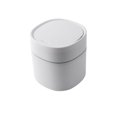 thumbnail image 1 of Elegante mini papelera de escritorio para uso doméstico, para la cocina o el escritorio, con tapa para papel; organiza eficazmente el desorden y crea un entorno limpio, 1 of 6