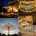 thumbnail image 5 of NEX Outdoor Solar String Lights 31.16FT 50 LED Waterproof Fairy Crystal Ball Light - Warm Light, 5 of 7