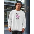 thumbnail image 2 of Love Is All You Need Sweatshirt Men -Fab Funky Designs, Male Large, 2 of 4