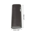 thumbnail image 4 of Unique Bargains 1 Pc Eyeglasses Case Portable Eyeglasses Storage 6.3"x2.56"x1.38" 1Pc Brown, 4 of 5