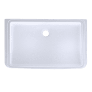 TOTO® Rectangular Undermount Bathroom Sink with CEFIONTECT, Cotton White - LT191G#01
