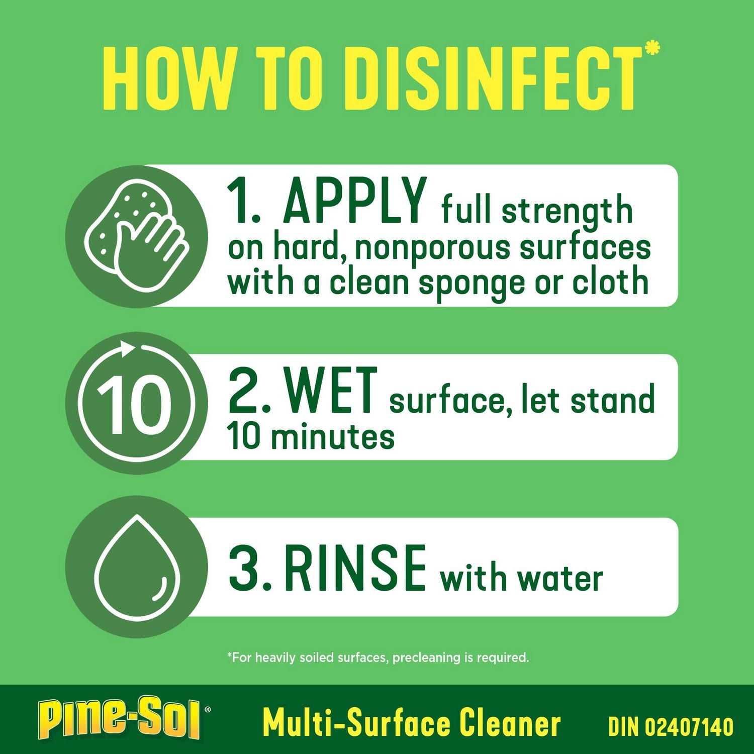 Pine-Sol Multi-Surface Cleaner, Original Scent, 4.25 L, Kills 99.9% of germs*