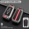 thumbnail image 3 of Funda de metal para llave de coche, carcasa para mando a distancia para Citroën C5 C3 C4 C8 Berlingo, Peugeot Partner Rifter 208 308 508 407 2008 3008 Expert, 3 of 5