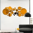 thumbnail image 4 of TFixol Gardening Gift30PCS Mirror Wall Decals Round Circle Wall Stickers Removable Acrylic Decorative Mirror DIY Home Decorations for Bedroom Bathroom Living Room, 4 of 8