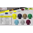 thumbnail image 4 of Flame Resistant FR Henley Style T-Shirts (X-Large, Maroon), 4 of 5