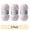 Jellyfish Multi, variant on (3 pack) Skinny Chenille Multi Yarn by Loops & Threads - Yarn for Knitting - Crochet - Weaving - and Arts & Crafts - Toucan Multi - Polyester - 7.7 oz