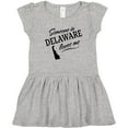 thumbnail image 3 of Inktastic Someone in Delaware Loves Me Girls Toddler Dress, 3 of 5