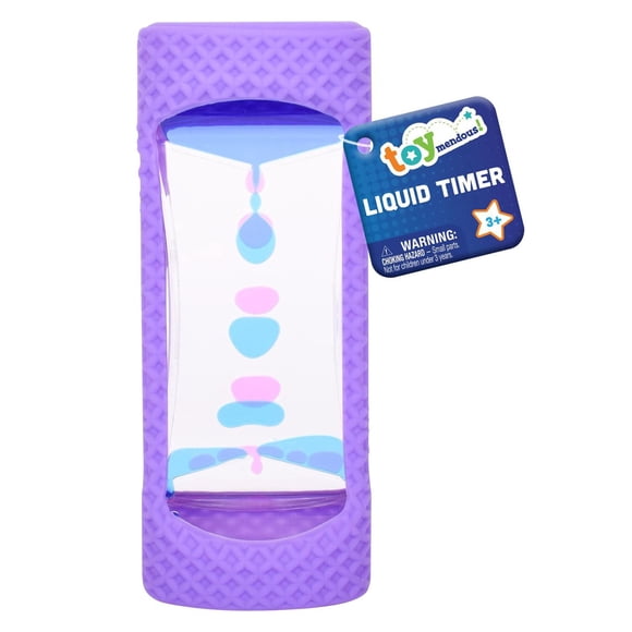 Toymedous Liquid Timer, Calming Bubbler Sensory Toy, Assorted Colors